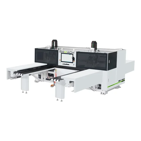 CNC cu gaurire pe 6 axe si masa dubla de lucru – Samach